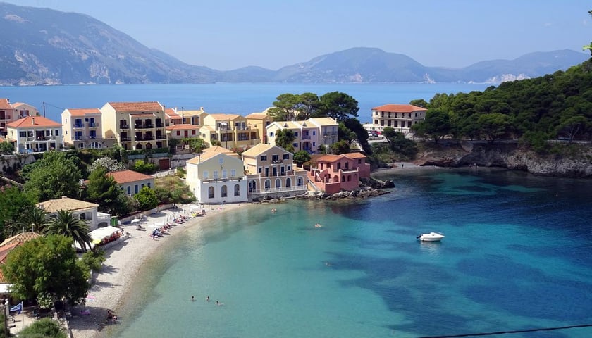 Miasteczko Assos, Grecja.