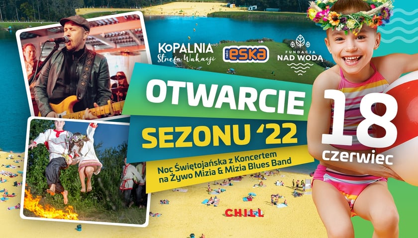 Oficjalne otwarcie sezonu, z mnóstwem atrakcji, już w sobotę, 18 czerwca