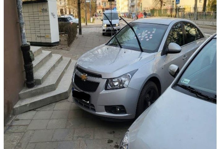 Tak parkują "mistrzowie" z Wrocławia