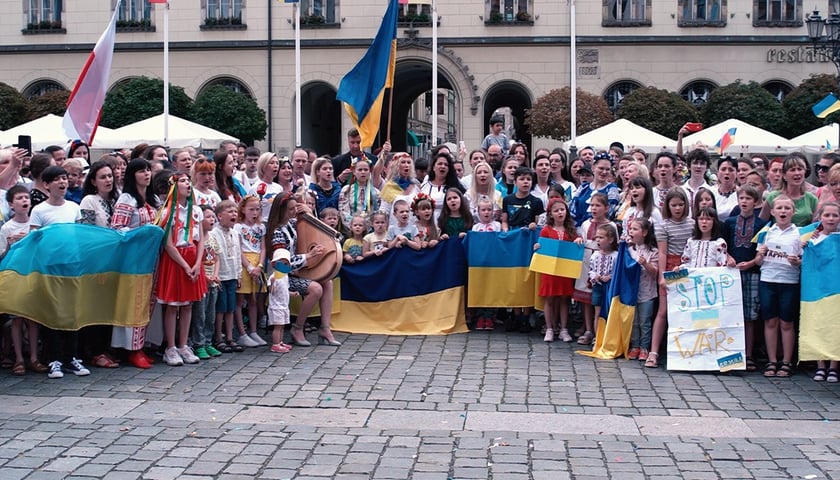 Na wrocławskim rynku zabrzmiała znana piosenka