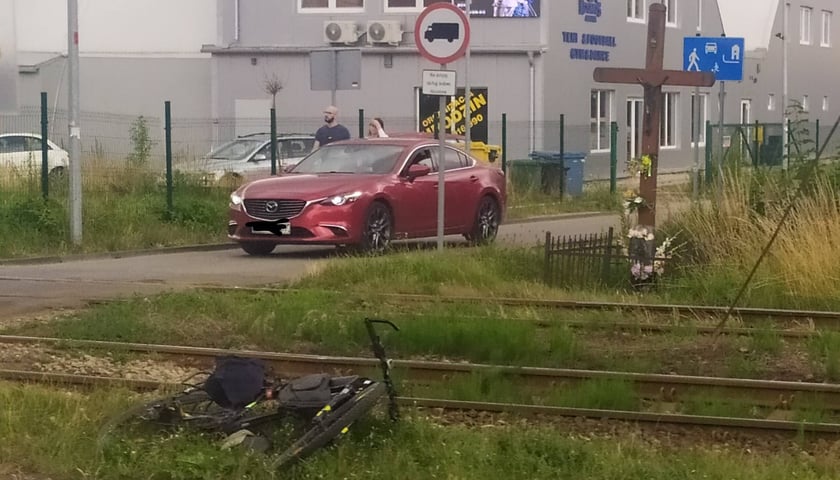 Do wypadku doszło na trasie tramwajowej Pilczyce-Leśnica