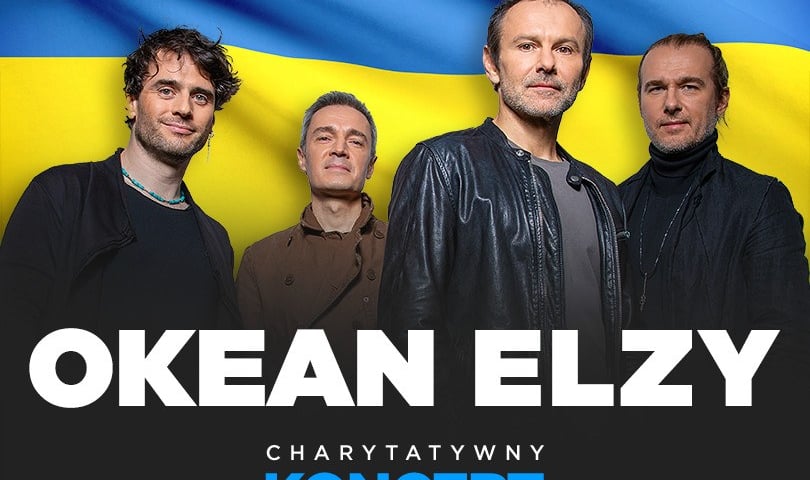 «Океан Ельзи» 15 серпня у Вроцлаві. Великий благодійний концерт популярного українського рок-гурту