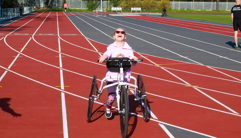 Frame Running sprawia 12-latce ogromną frajdę. Dotychczas Tereska zdobyła dwa medale mistrzostw Polski