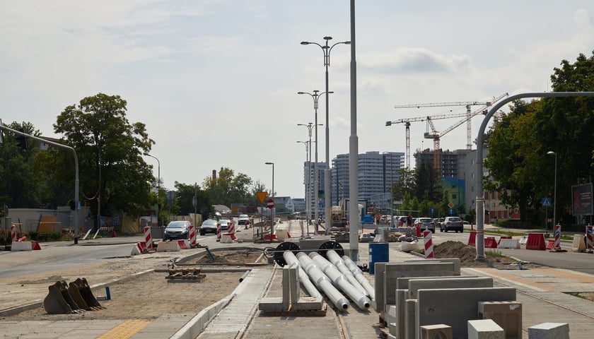 Tzw. Tramwaj na Popowice jest budowany od 2018 roku