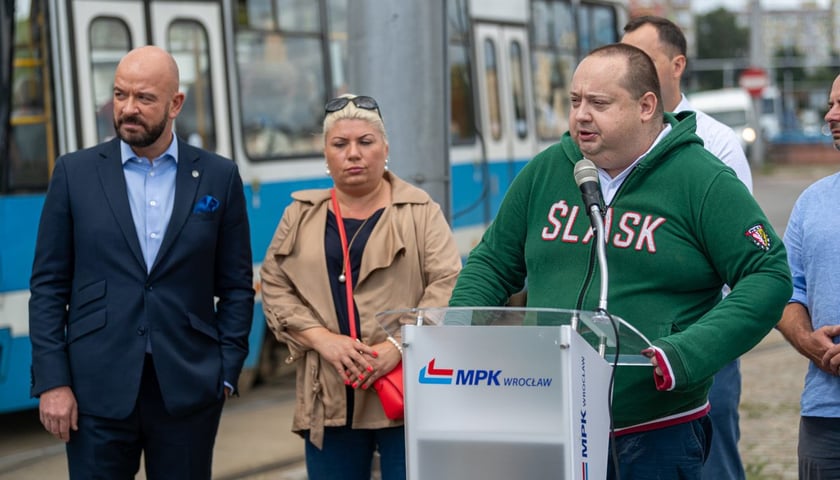 Krzysztof Balawejder, prezes MPK Wrocław