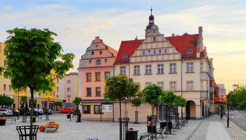 Rynek w Lwówku Śląskim