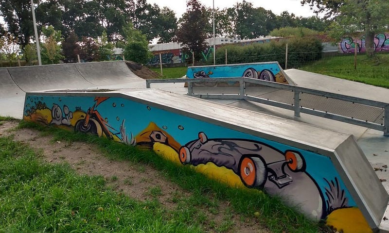 skatepark Wielka Wyspa przy ul. Bacciarellego
