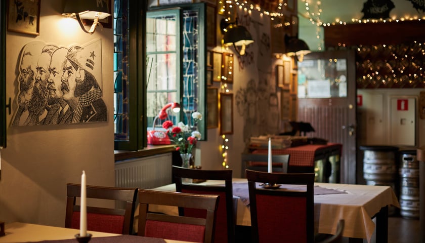Konspira, czyli podziemna restauracja na pl. Solnym we Wrocławiu