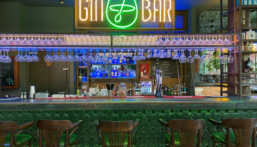 GinBar we Wrocławiu na pl. Solnym