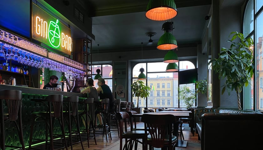 GinBar we Wrocławiu na pl. Solnym