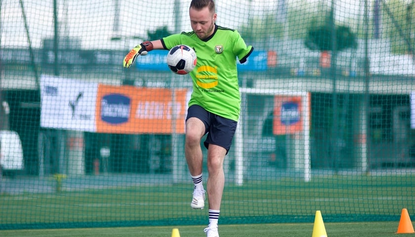 Mariusz Kędzierski, drużyna amp futbolu Śląsk Wrocław, piłki nożnej dla osób z niepełnosprawnościami