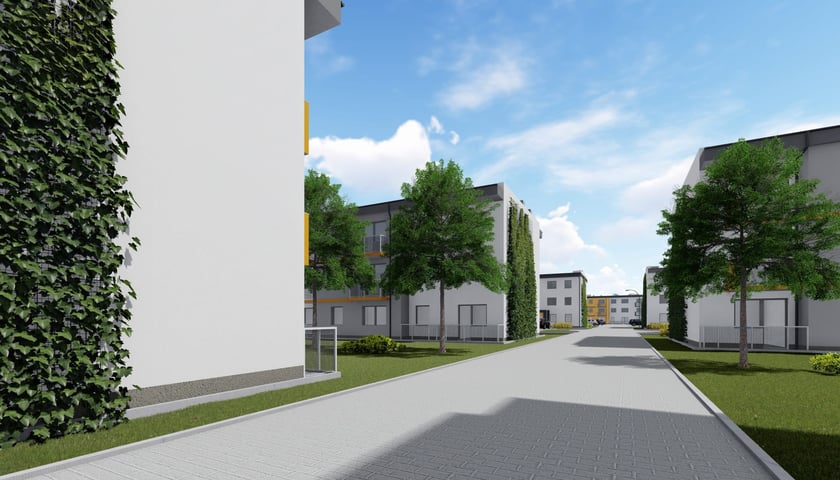 Osiedle o nazwie Leśnica IX ma powstać do końca 2023 roku. Łącznie powstanie tu m.in. 301 mieszkań na wynajem, 10 lokali użytkowych i 379 miejsc parkingowych.