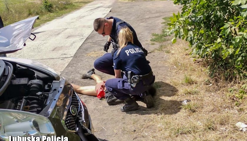 Kradzież luksusowego porsche nie udała się.  Złodziej z Wrocławia trafił w ręce policji