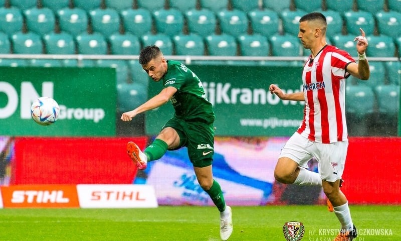 Mecz Śląska Wrocław z Cracovią