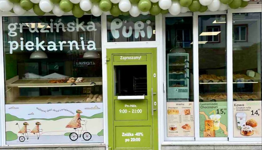 PURI to sieć gruzińskich piekarni we Wrocławiu.