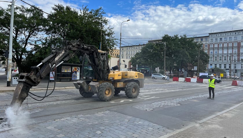 Zakres prac obejmuje ulicę Pomorską i zachodnią część pl. Staszica