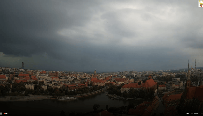 Gwałtowna burza we Wrocławiu, 8 września br.