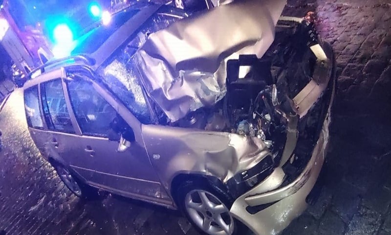 Oto skutek nocnego rajdu pijanego kierowcy na Grabiszynie