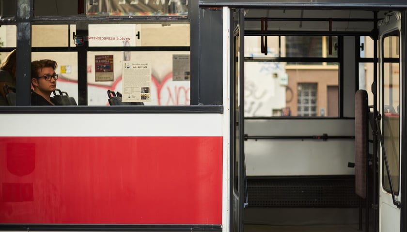 parada autobusów Wrocław 10 wrzenia 2022 na zakończeniem Dnia Otwartego Zajezdni Popowice