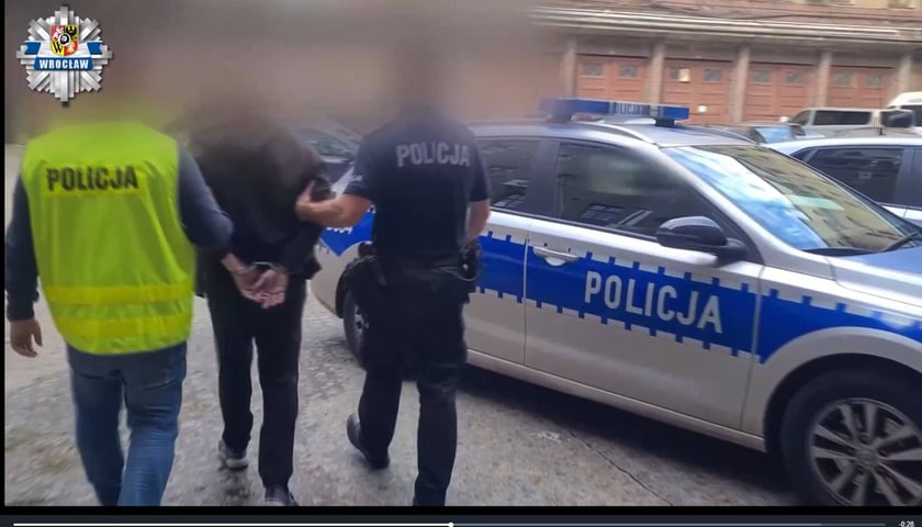 Nożownik z Nowego Dworu wpadł w ręce wrocławskiej policji 