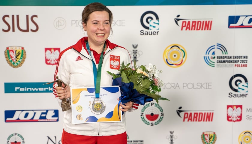 Klaudia Breś ze srebrnym medalem Mistrzostw Europy
