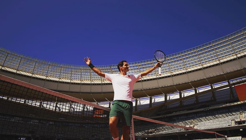 Na zdjęciu: Roger Federer wygrał 1251 meczów w turniejach zawodowych