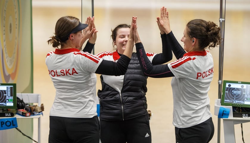 Brązowy medal w pistolecie sportowym dla Polek