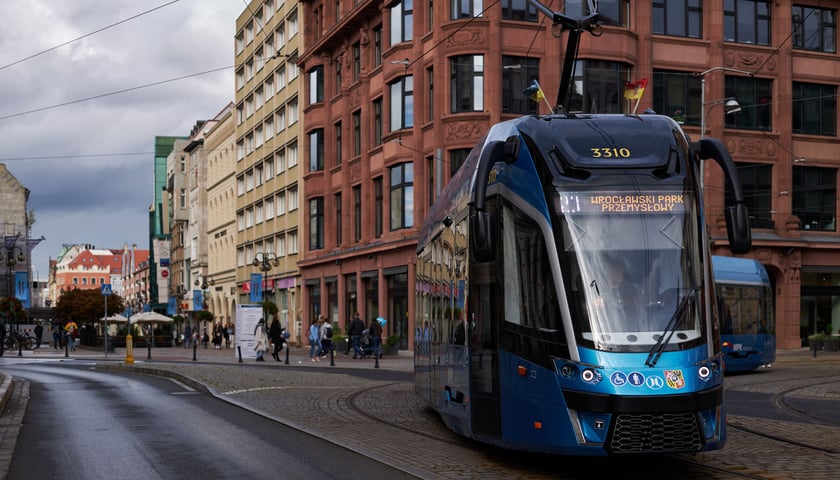 tramwaj linii 23 MPK Wrocław