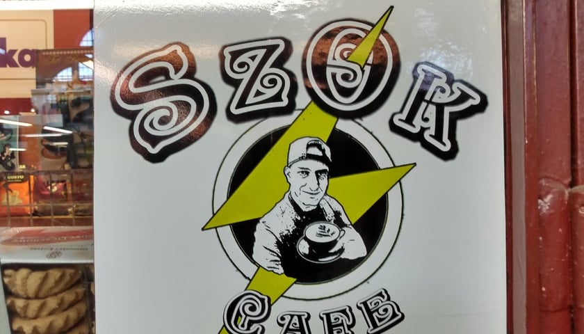 W piekarni na Hali Targowej można też kupić Szok Cafe