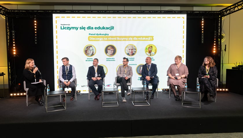 Na zdjęciu: konferencja „Liczymy się dla edukacji” 