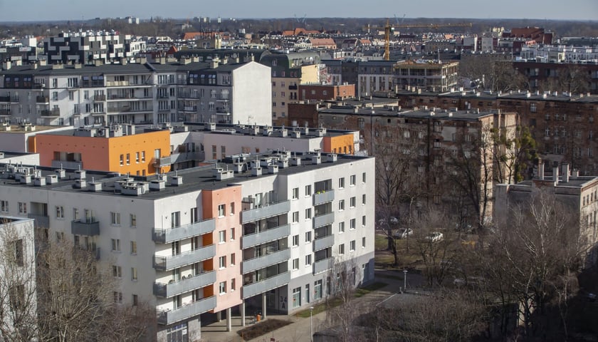 Na zdjęciu panorama Wrocławia, zdjęcie ilustracyjne