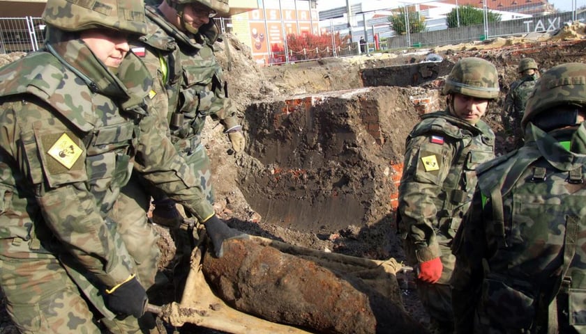 Na zdjęciu: Patrol Saperski nr 25 z Centrum Szkolenia Wojsk Inżynieryjnych i Chemicznych