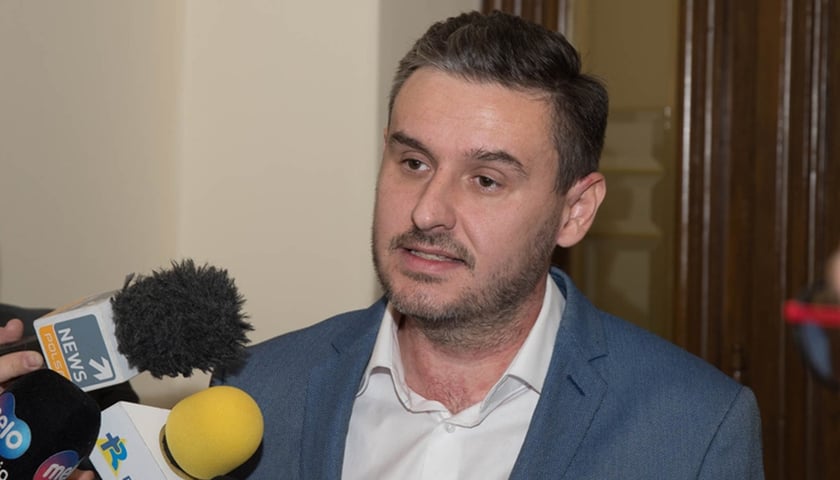 Na zdjęciu Bartłomiej Ciążyński