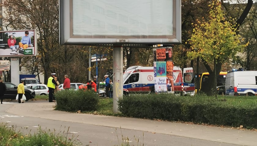 Na zdjęciu miejsce wypadku