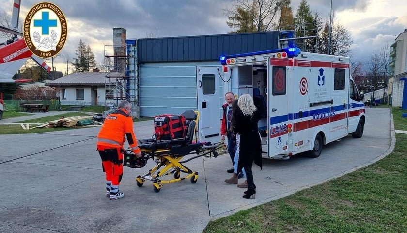 Transport serca do przeszczepu z Podhala