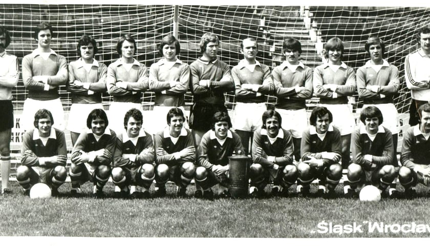 Zdobywcy Pucharu Polski 1976 r Śląsk Wrocław