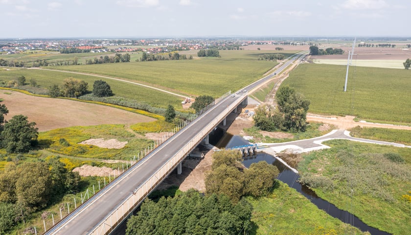 Budowa Wschodniej Obwodnicy Wrocławia, sierpień 2022