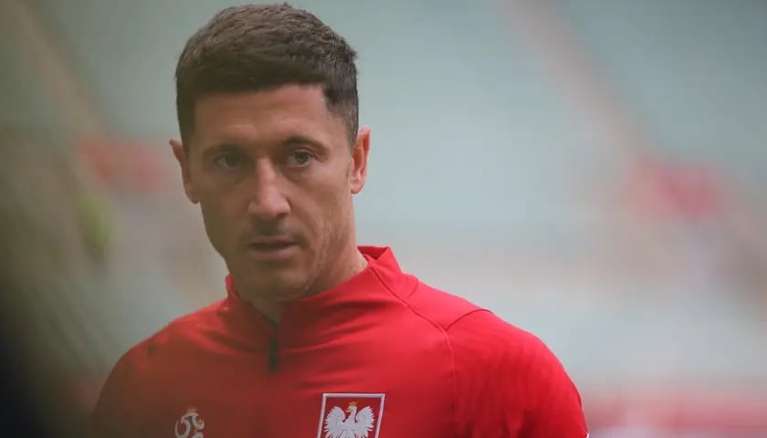 Na zdjęciu Robert Lewandowski, piłkarz