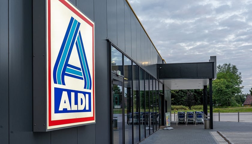Na zdjęciu sklep ALDI, zdjęcie ilustracyjne