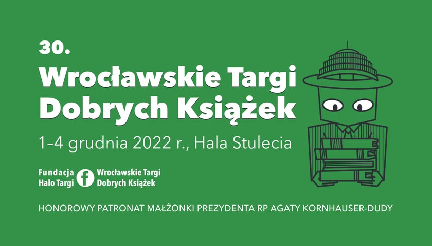 Wrocławskie Targi Dobrych Książek 1-4.12 w Hali Stulecia
