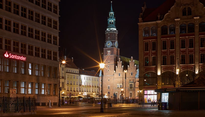 Na zdjęciu wrocławski ratusz 