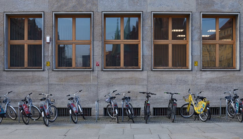 Stacja Wrocławskiego Roweru Miejskiego w Rynku