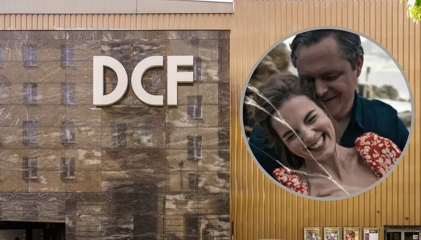 Na zdjęciu kino DCF i kadr z filmu „Dom dobry”