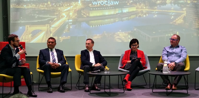 Konferencja „Wrocław w kierunku Smart City”.