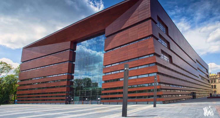 Na zdjęciu narodowe Forum Muzyki