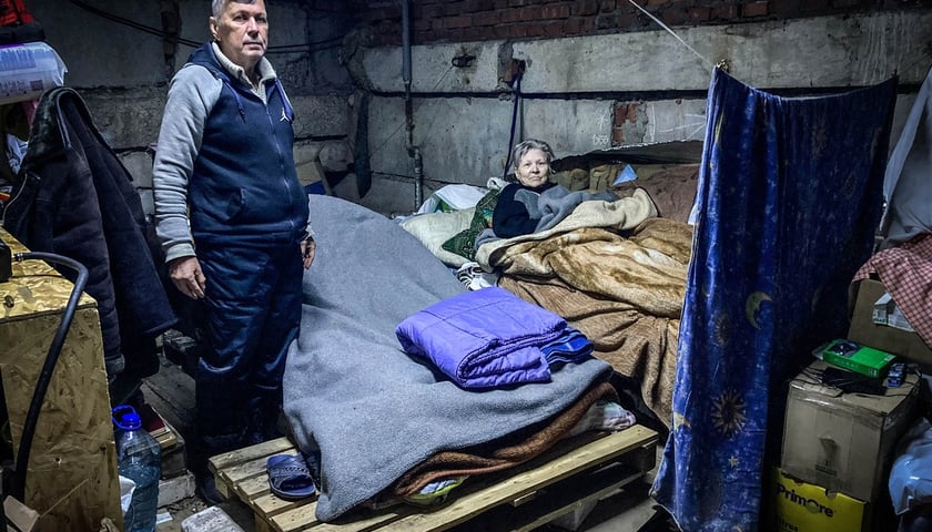 Bachmut, Ukraina, grudzień 2022