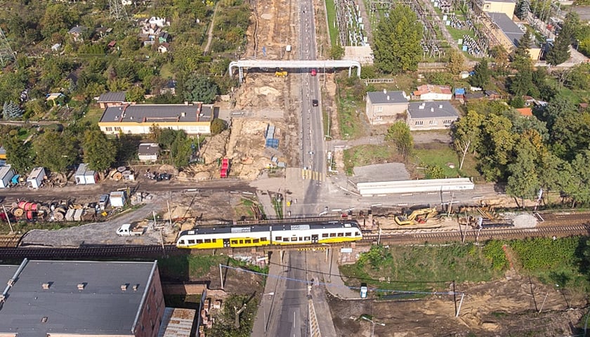 Co się dzieje na budowie tramwaju przez Popowice? [ZDJĘCIA, WIDEO]