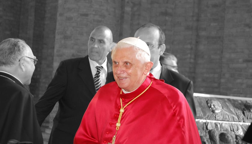 Na zdjęciu papież Benedykt XVI