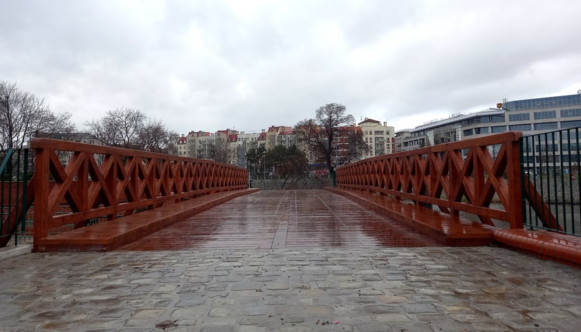 Most św. Klary po remoncie