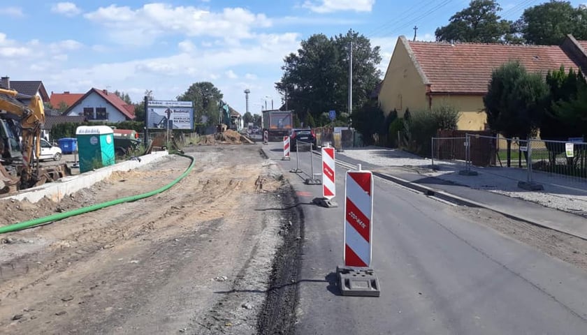 Przebudowa ulic Obornickiej, Pełczyńskiej, Zajączkowskiej i Pęgowskiej w ciągu drogi wojewódzkiej nr 342 we Wrocławiu